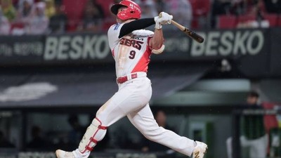 KIA에 마성의 매력이 있다… 한숨 쉬다가도 이 스윙은 못 참지, 김도영과 같이 대형 사고칠까