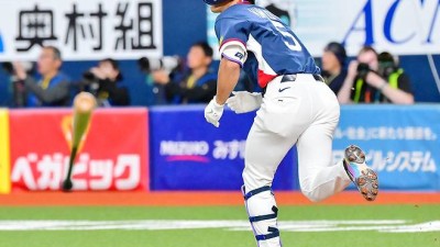 日 또또 무너졌다!…김도영, 방망이 던지며 좌중월 스리런 홈런 '쾅'→한국 2회 6-0 리드 [오사카 라이브]