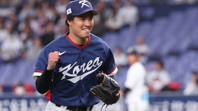 '가슴에 KOREA, 모자엔 태극마크' 일본 독립리그 투수가 왜 대표팀 승리 책임졌나 [WBC 이슈]