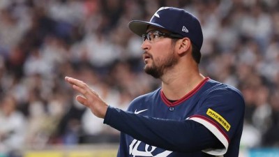 던지는 족족 日 타자 방망이 박살…류현진급 특급 투수에 기대감 커진 대표팀