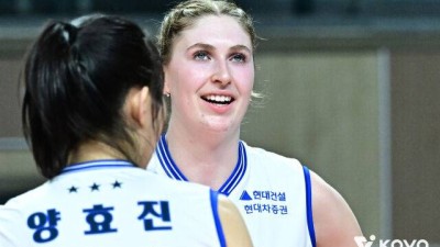 역대급 1위 싸움 이대로 끝나나, 현대건설 미국 외인 대전 안 내려왔다…사령탑 한숨 부담 클 수밖에, 끝까지 최선 다하겠다 [MD대전]
