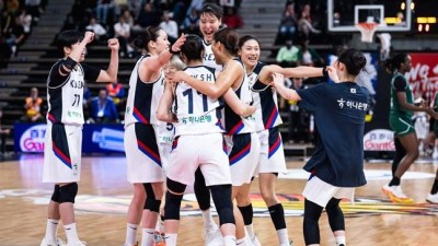 '대이변 쾌거!' 박지현+강이슬 42점 맹폭 韓여자농구, '세계 8위' 나이지리아 '완파'→ 17회 연속 월드컵 본선행 '청신호'
