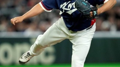 역시 보는 눈은 日도 똑같구나…'노경은 & 문보경' 베스트나인 선정 韓 구했고, 1R 통과 이끌어