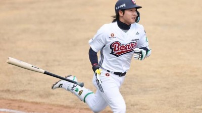 '80억 FA 드디어 터졌다! 장발 휘날리며' 9위 두산이 심상치 않다, 키움에 연이틀 승리 [이천 현장리뷰]