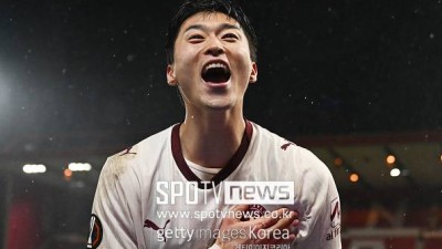 33분 뛰고 프리미어리그 ‘컷’ MVP 한국인…英 BBC 감탄 “조규성, 머리로 UEL 16강 1차전 기선제압 평점 7점대”