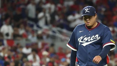 처참하다! 한국, 3회에 0-7 게임 터졌다 → 류현진 3실점, 노경은 2실점, 곽빈 밀어내기 볼넷 또 볼넷 [마이애미 현장]