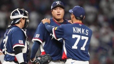 '류현진의 표정'이 말하는 현실, 17년만에 나가본 '우물밖'은 더 거칠고 위험했다