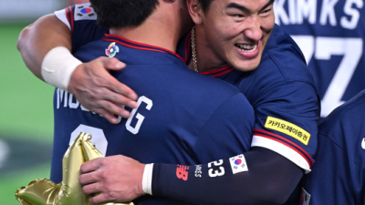 최강 상대 2루타 폭발 WBC 타율 .333, 세계 무대 통했다...괴물이 자랑스러운 이강철 너무 잘쳐 기뻤다 [오!쎈 광주]