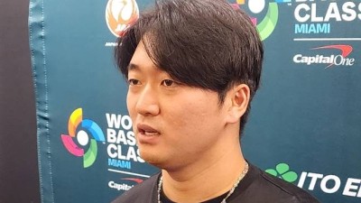 마침내 MLB 마운드 밟은 고우석, 감격 또 감격 정말 어렵고 멀게만 느껴졌는데...