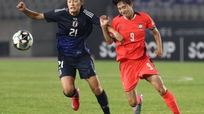 한국-일본, 여자축구 나란히 대형 사고! 소나기골 폭발…'韓 6골? 우린 7골' 일본, 필리핀 7-0 대파→여자아시안컵 4강 '한일전' 빅매치 성사