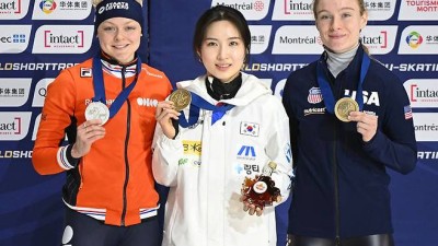 쇼트트랙 김길리, 세계선수권 여자 1500m 압도적 우승…대회 2관왕