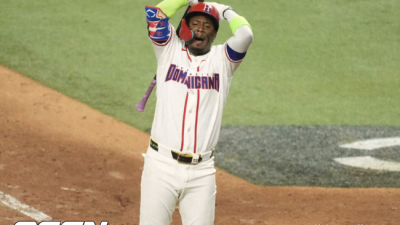 ‘오심 논란’ 황당 삼진 엔딩 콜→껌을 던지며 분노 표출하다...심판이 명품 경기 망쳤다