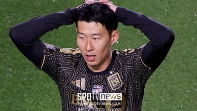 '6경기 0골' MLS 사무국 공식 인정 손흥민 골 가뭄, LAFC 관계자들도 우려...현지 매체도 걱정 태산