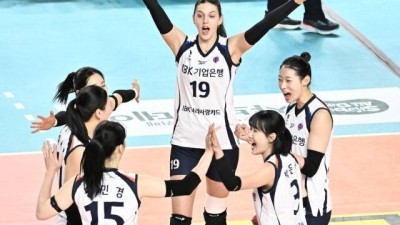 준PO 진출팀은? 한국도로공사 꺾은 IBK기업은행, 18일 GS칼텍스 경기까지 지켜본다 [MD김천]