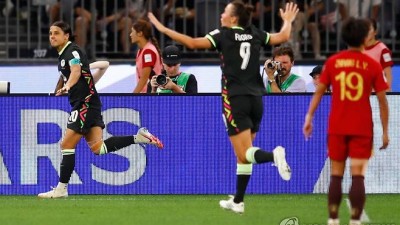 호주, 여자축구 아시안컵 결승 선착…'최다 우승' 중국 2-1 제압