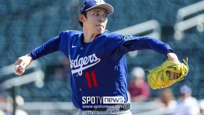 160km 던지면 뭐하나 '볼볼볼볼'…또 강판→재투입 굴욕, 사사키 선발 가능한거 맞나?