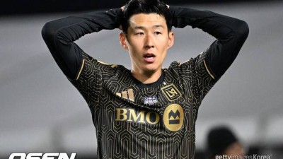 '이대로면 탈락이다' 또 2선 배치 손흥민 침묵 중...LAFC, 알라후엘렌세 원정서 선제 실점→합계 1-2로 전반 종료