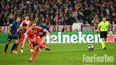 [ucl.review] '김민재 막판 윙백 변신' 뮌헨, '케인 멀티골' 골키퍼 참사 없이 아탈란타에 4-1 대승→8강 진출