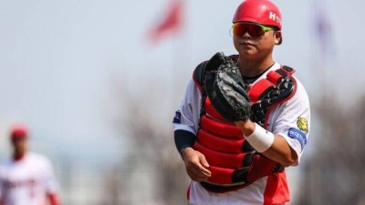 “한준수 괜찮다, 아무 문제없다” KIA가 홈런치는 포수로 키운다…정상훈련 소화, 뇌진탕 아니다[MD대전]