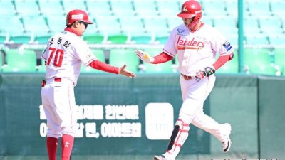 '홈런 홈런 그리고 또 홈런' 2경기 3방 무서운 고명준, 시범경기 홈런 공동 1위다 [오!쎈 인천]