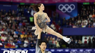 ‘진짜로 사귀는 줄?’ 일본 국민들이 가장 사랑하는 금메달 피겨 커플, 두 사람의 끈끈한 호흡