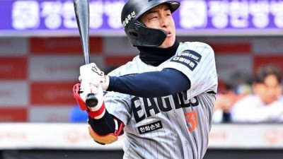 ‘3경기 연속 벤치→미출장’ 1억 FA 손아섭, 한화 1군 엔트리에 자리 없는 걸까