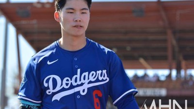'김혜성, 개막전 못 뛰겠네' 다저스, SD 상대 '주전 라인업' 발표…김혜성 제외