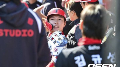 KIA 트레이드 대박 예감! 정현창 잠실 담장 넘겼다, 최승용 상대 선제 스리런포 폭발 ‘1군 통산 1호’ [오!쎈 잠실]