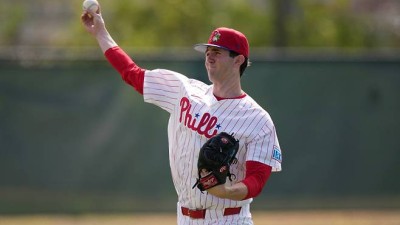 2m1㎝ 장신에 161.3㎞/h 파이어볼러, 대형 신인 '5선발 경쟁'에서 웃었다