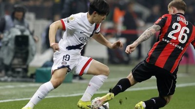 홍명보호 합류 앞둔 이강인, 아킬레스건 밟혔다…극심한 고통 호소→교체 OUT