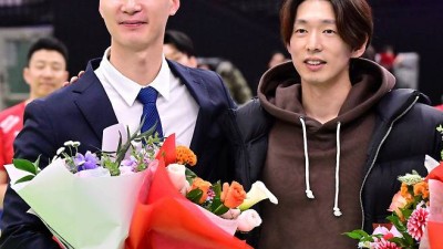 타팀 사령탑에 살 빠졌네 거침없는 농담, 41세 세터가 아직도 최고?…봄배구 전쟁, 새얼굴 대관식 가능할까