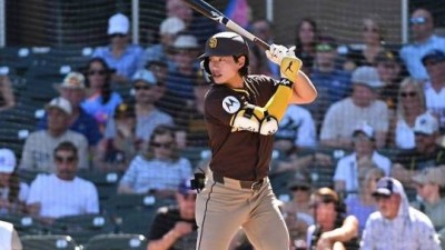 '이런 경우도 있어?' 송성문, 부상자 명단 등재로 MLB 데뷔