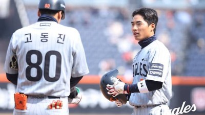 한화 중견수 트레이드? 이제 없겠네! 기사 자제해달라→칭찬 좀 해줘 달감독 하루 만에 변심?…'7G 연속 안타' 무섭다 [부산 현장]