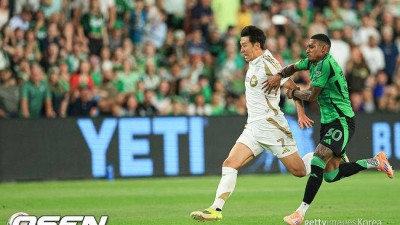 “예전 같지 않았다” 손흥민, 단독 돌파마저 막혔다... LAFC 첫 무득점