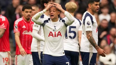 손흥민 떠난 토트넘, 노팅엄에 완패…49년 만에 강등 위기