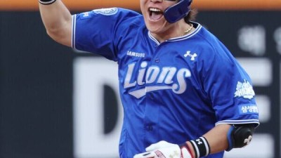 '선수 변경' 삼성 최형우 대신 강민호, 프로야구 미디어데이 참석