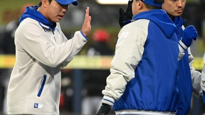 개막 직전까지 '부상 악몽', 굳었던 사령탑 웃게한 삼총사의 맹활약 양창섭 김영웅 이해승 활약 흐뭇