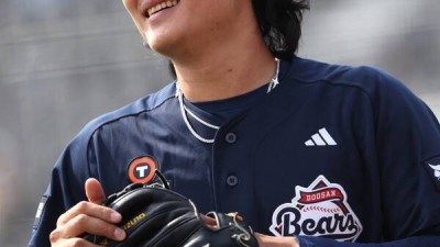 마이애미에서 157km 던지더니, 한국 와서 'KKKKKKKKK' 대폭발! 3월인데도 벌써 이 구속이라니, 곽빈 페이스 심상찮다