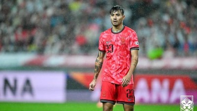 '포지션 바꾸고' 월드컵 향하나, 韓 최초 외국 태생 혼혈 카스트로프 도전