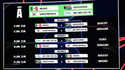 한국 월드컵 첫 상대 드디어 결정된다, 홍명보호도 현지서 '전력 분석'