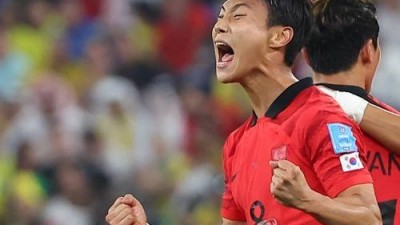 '브라질 찢었다' 백승호, 2022 카타르 WC 최고의 골 5위 선정