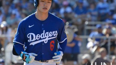 다저스, 김혜성 '확인사살'…개막전 명단 발표, 경쟁자 프리랜드 이름만 '선명'