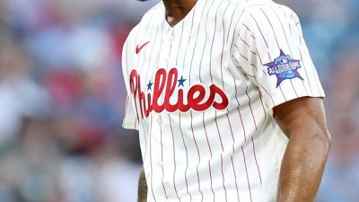'이래서 韓이 꼼짝 못했구나' 사이영 2위 PHI 산체스, MLB 개막전서 KKKKKKKKKK 압도적 위엄 뽐냈다