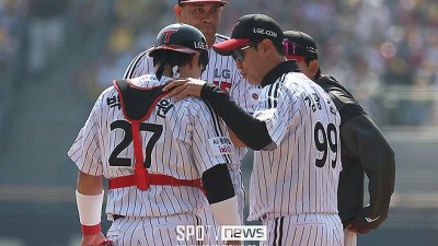 우승팀 개막전 선발이 왜이래, LG 치리노스 1회부터 6실점 난타→2회 배재준 긴급 투입