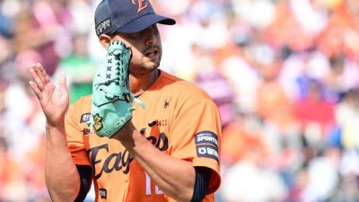 폰세와 아름다운 이별 불가능한가, 한화 새 외인 KBO 데뷔전서 4사사구 4실점…94구로 5이닝 못 버텼다 [오!쎈 대전]