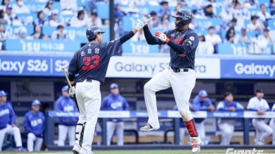 ‘신의 한 수’된 1번 레이예스, 홈런군단 거인 선봉장으로 변신