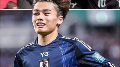 '손흥민 은퇴하면 내 세상'...'일본 최초 유럽 득점왕 예약' 日 스트라이커, 역대급 칭찬 쇄도...클래스가 다르다→너무 쉽게 플레이해