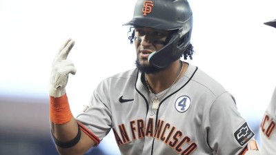 헤이더 영입→이정후 우익수 이동, 결국…입지 잃은 마토스, SF에서 밀워키로 전격 트레이드