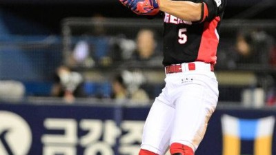 '125m' 잠실을 넘겼다. 김도영 투런 홈런 터졌다, 연패 탈출이 보인다