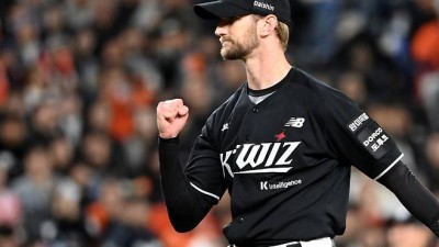 노시환 KKK! 커맨드가 남달라 호평 그대로네…韓데뷔전서 5이닝 무실점 '쾌투' [대전리포트]